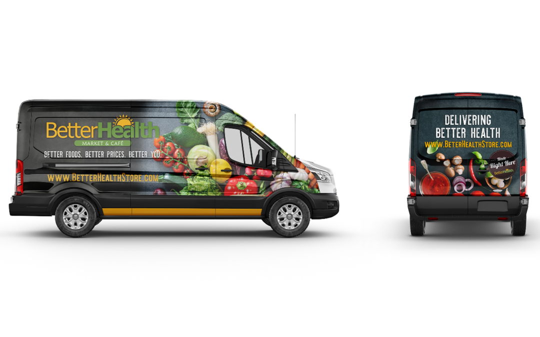 Better Health Refrigerated Van Wrap