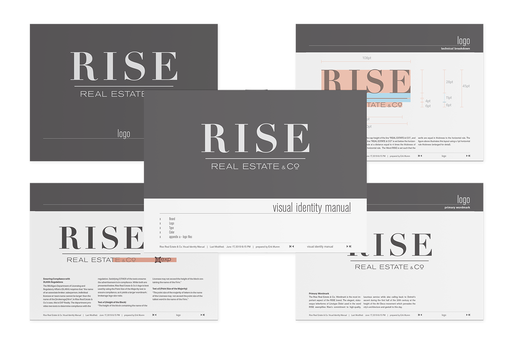 Rise Real Estate & Co.'s Identity Manual